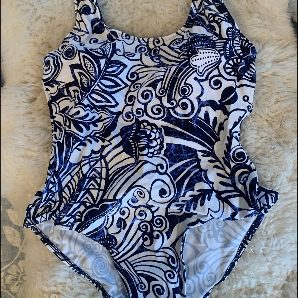 Aliana one piece batik style bathing swimsuit